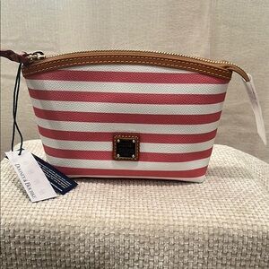 Dooney and Bourke Sullivan Cosmetic Case in Coated Canvas